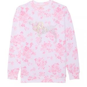 Victoria's Secret PINK Love Shack Fancy Oversized Sweatshirt Lrg New GREAT PRICE